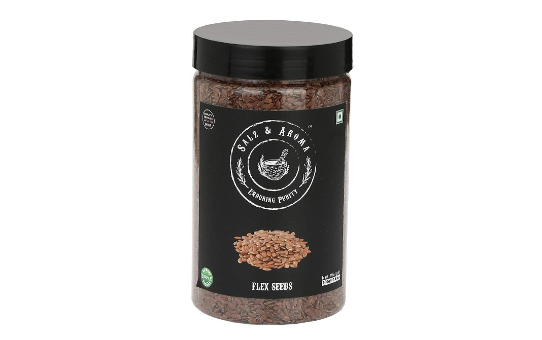 Salz & Aroma Flax Seeds   Plastic Jar  500 grams
